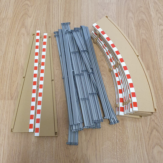 Scalextric Sport 1:32 Rad2 Borders & Barriers C8228 C8233 9 Outer, 2 Lead-In