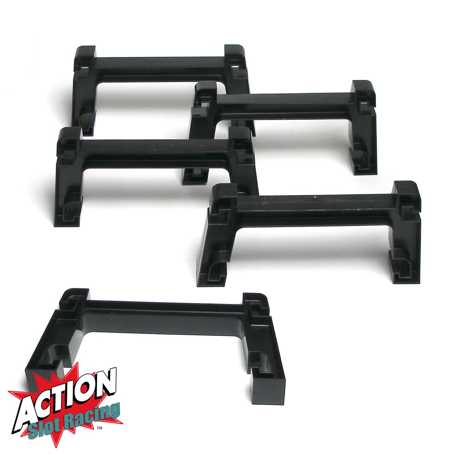 Micro Scalextric / My First Scalextric 1:64 Track Bridge Supports x 5 - Action Slot Racing