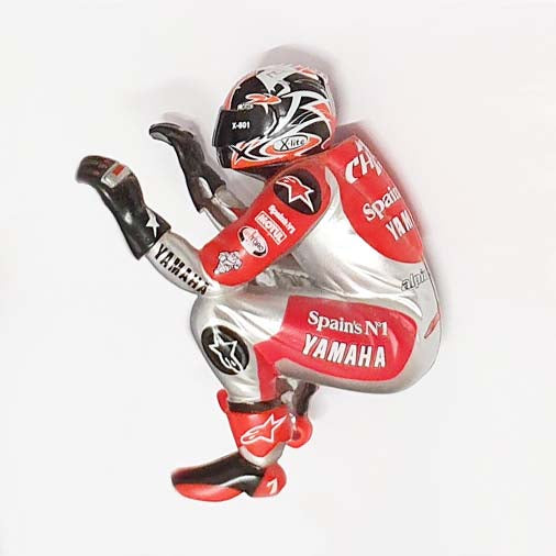 Scalextric Motorbike MotoGP Figure - Yamaha Carlos Checa For C6006