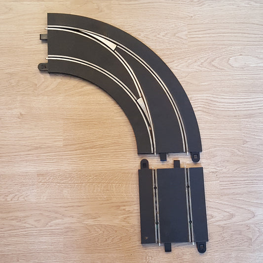 Scalextric Digital 1:32 Track C7009 Lane Changing Curve Left Hand In To Out #A