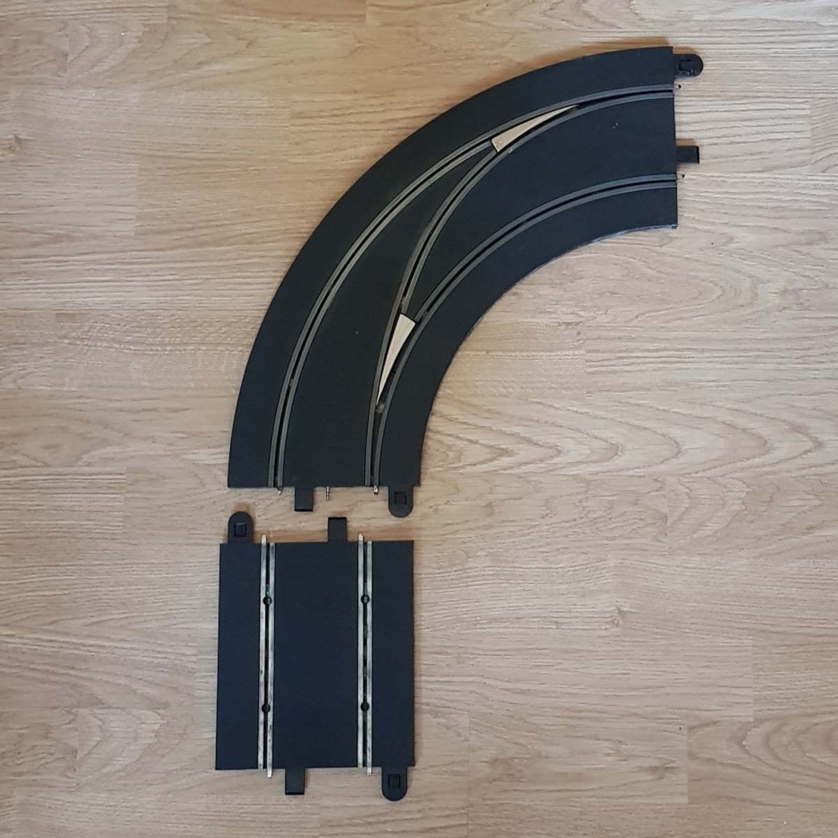 Scalextric Digital 1:32 Track C7010 Lane Changing Curve Right Hand In to Out #A