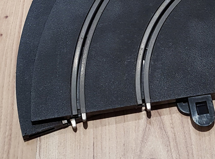Scalextric Sport 1:32 Track C8296 'CB' Rad2 45º Banked Curves x4 & 8 Supports #A