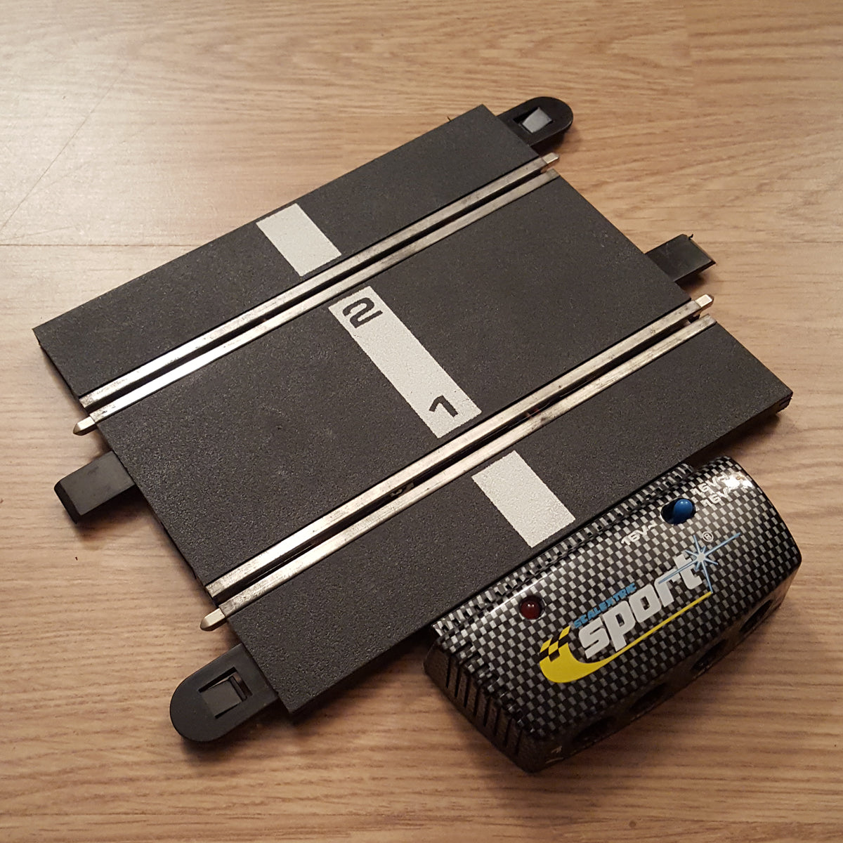 Scalextric Sport 1 32 Powerbase Half Straight Track C8217 A