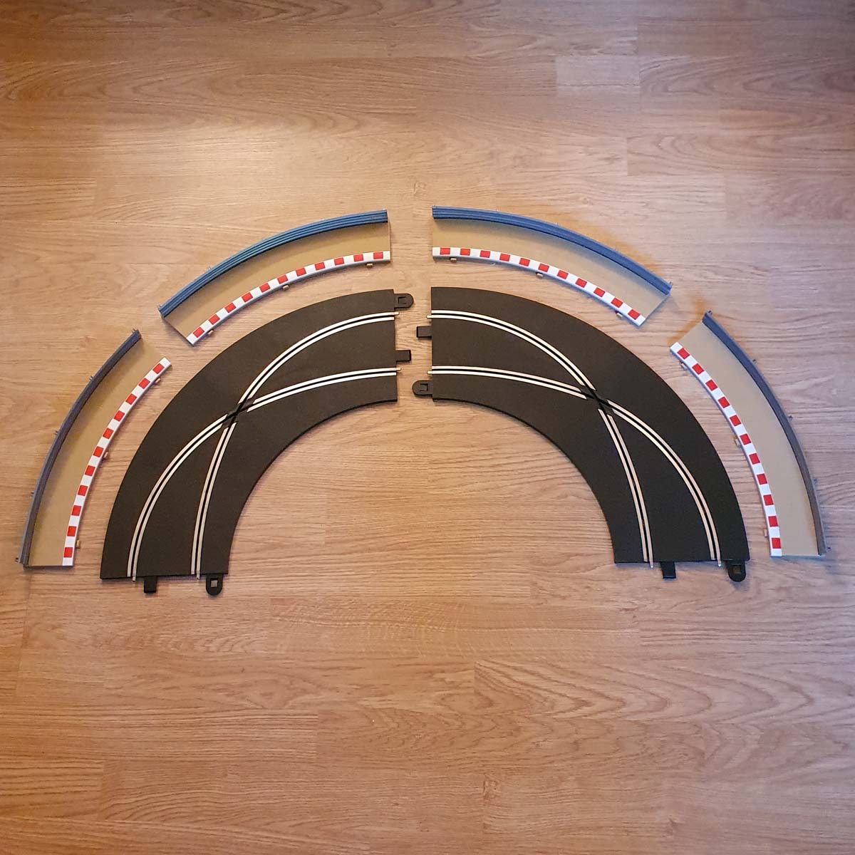 Scalextric Sport Track Extension Pack 1 C8510 (C8203 C8228) #E