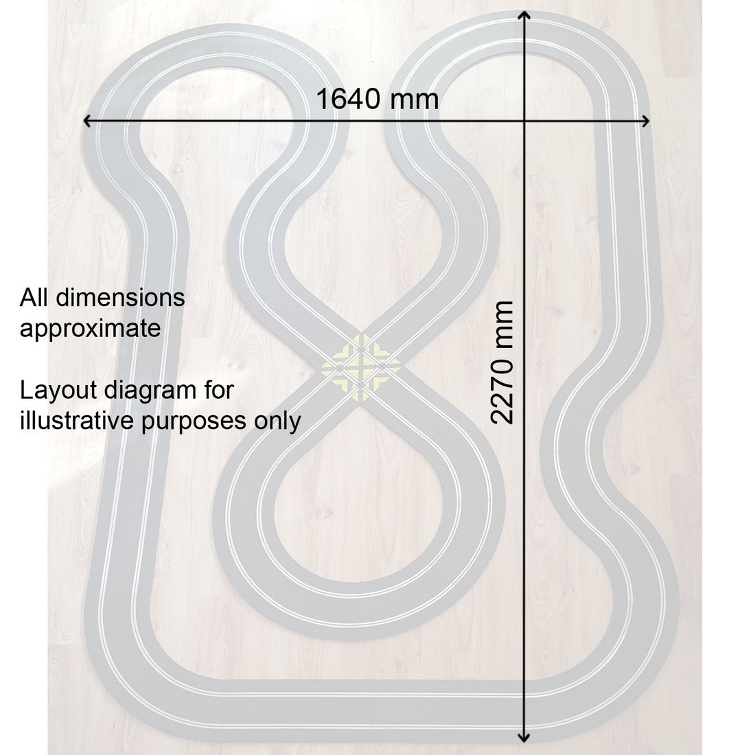 Scalextric Sport 1:32 Track Set - Large Layout #E – Action Slot Racing