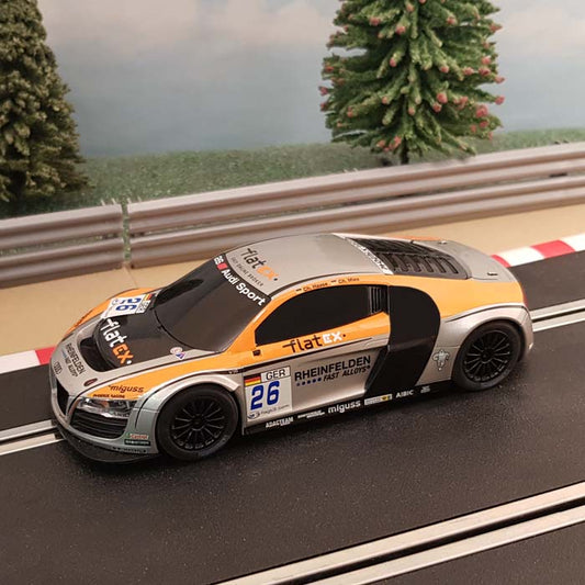 Scalextric 1:32 Car - Audi R8 GT3 FlatEX #26 #GWMS