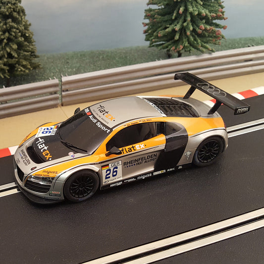 Scalextric 1:32 Car - Audi R8 GT3 FlatEX #26 #G