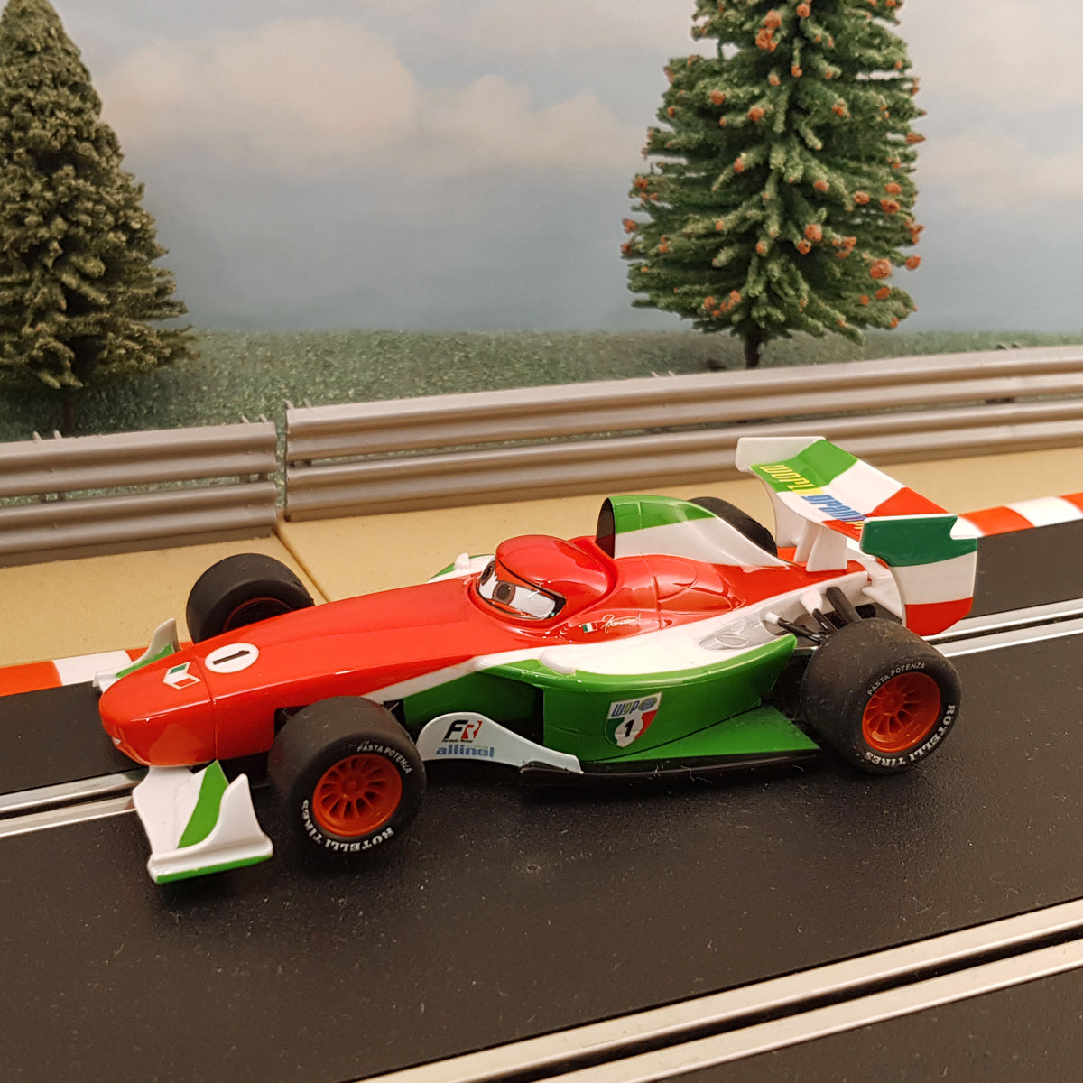 Scalextric 1:32 Car - C3187 Disney Pixar Francesco Bernoulli #1