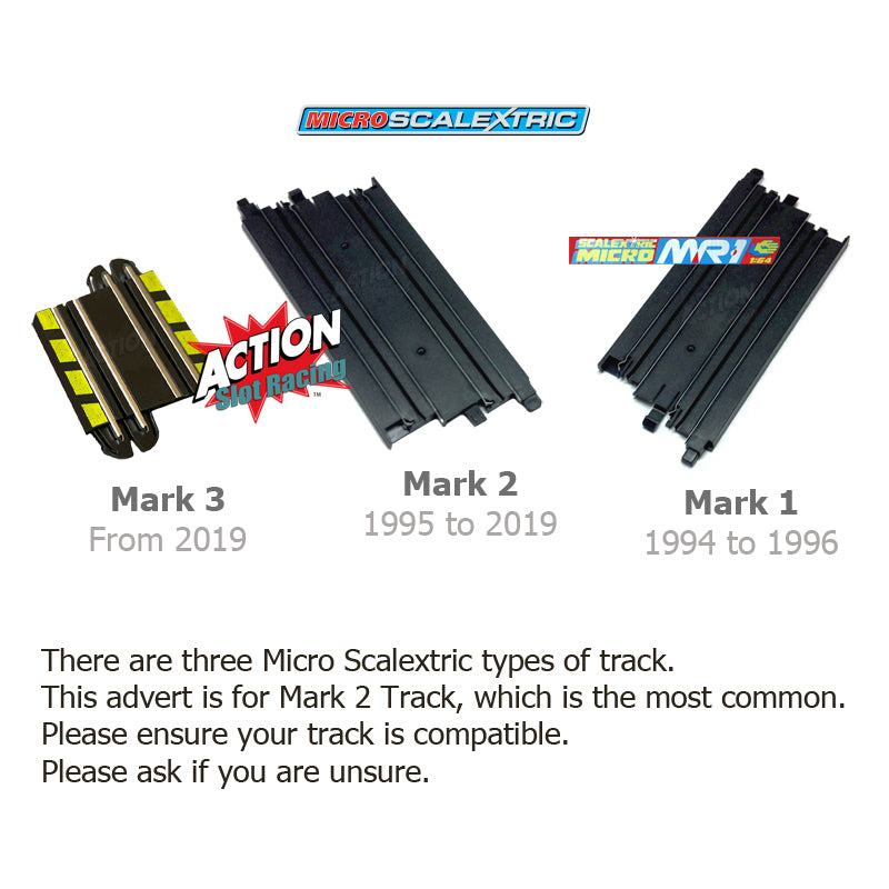 Micro Scalextric 1:64 Track Layout FITS UNDER A BED