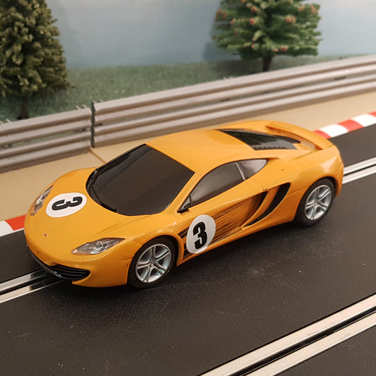 Scalextric 1:32 Car - Orange McLaren MP4-12C #3 #M