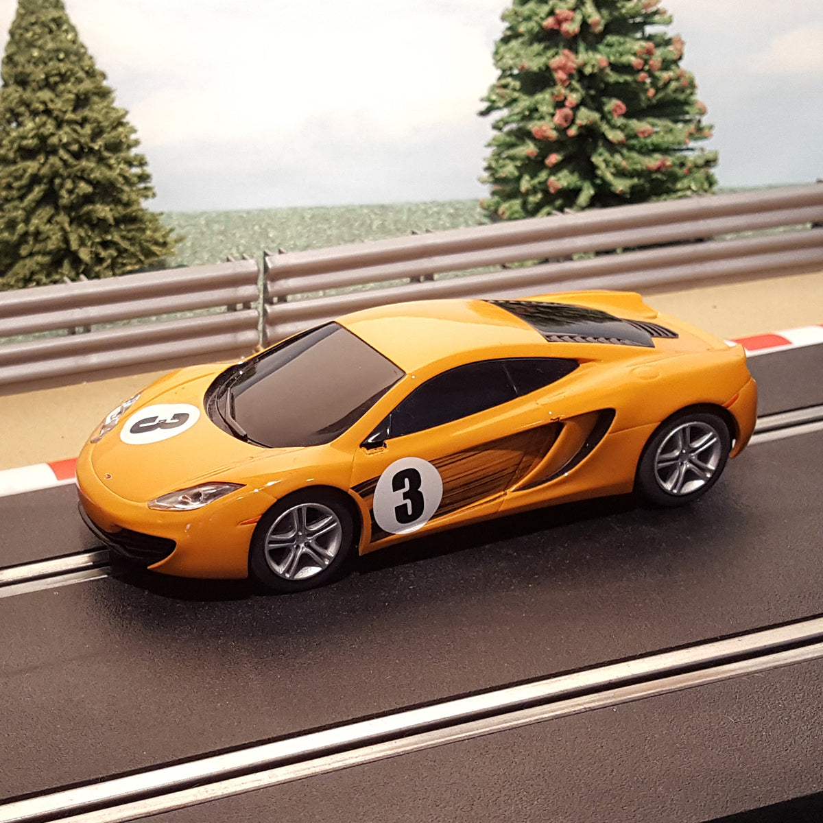 Scalextric 1:32 Car - Orange McLaren MP4-12C #3 #MS