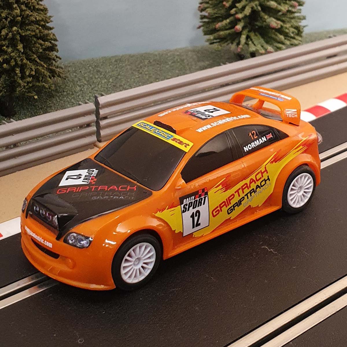 Scalextric 1:32 Start Car - Orange Rally #Q