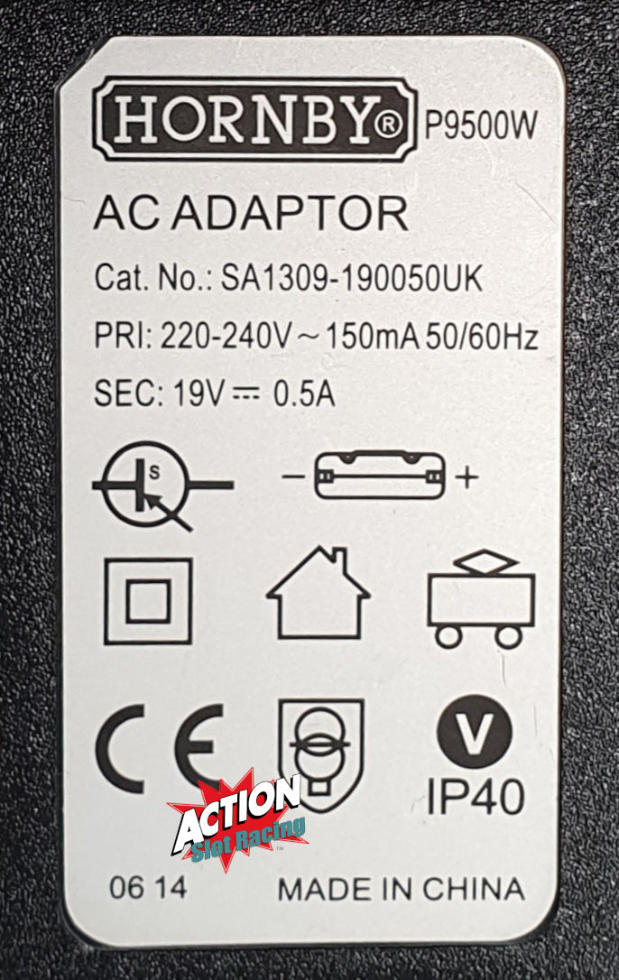 Hornby Scalextric Power Supply - P9500W AC Mains Adaptor