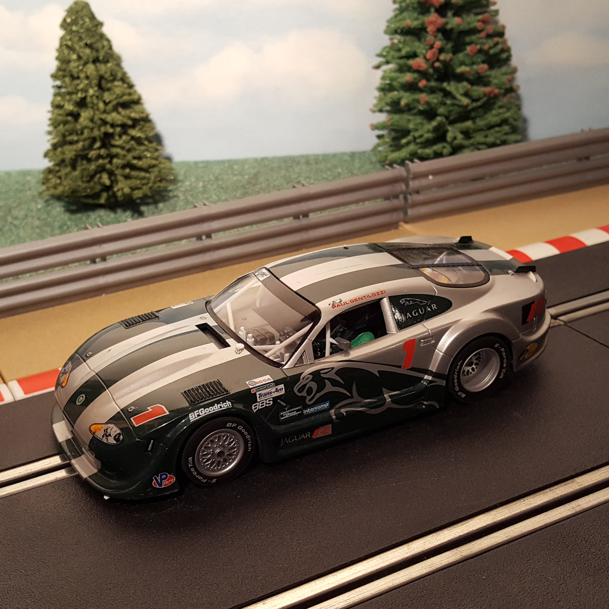 Scalextric 1:32 Car - C2711 Jaguar XKRS - Paul Gentilozzi #1 #MMS