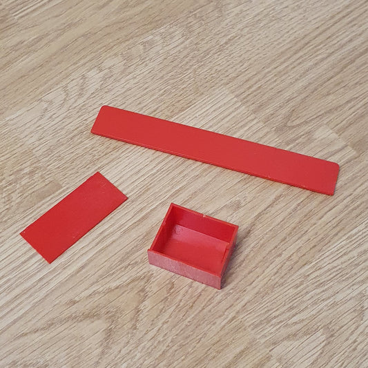 Scalextric 1:32 - C701 Pit Stop Building Counter / Table / Door RED