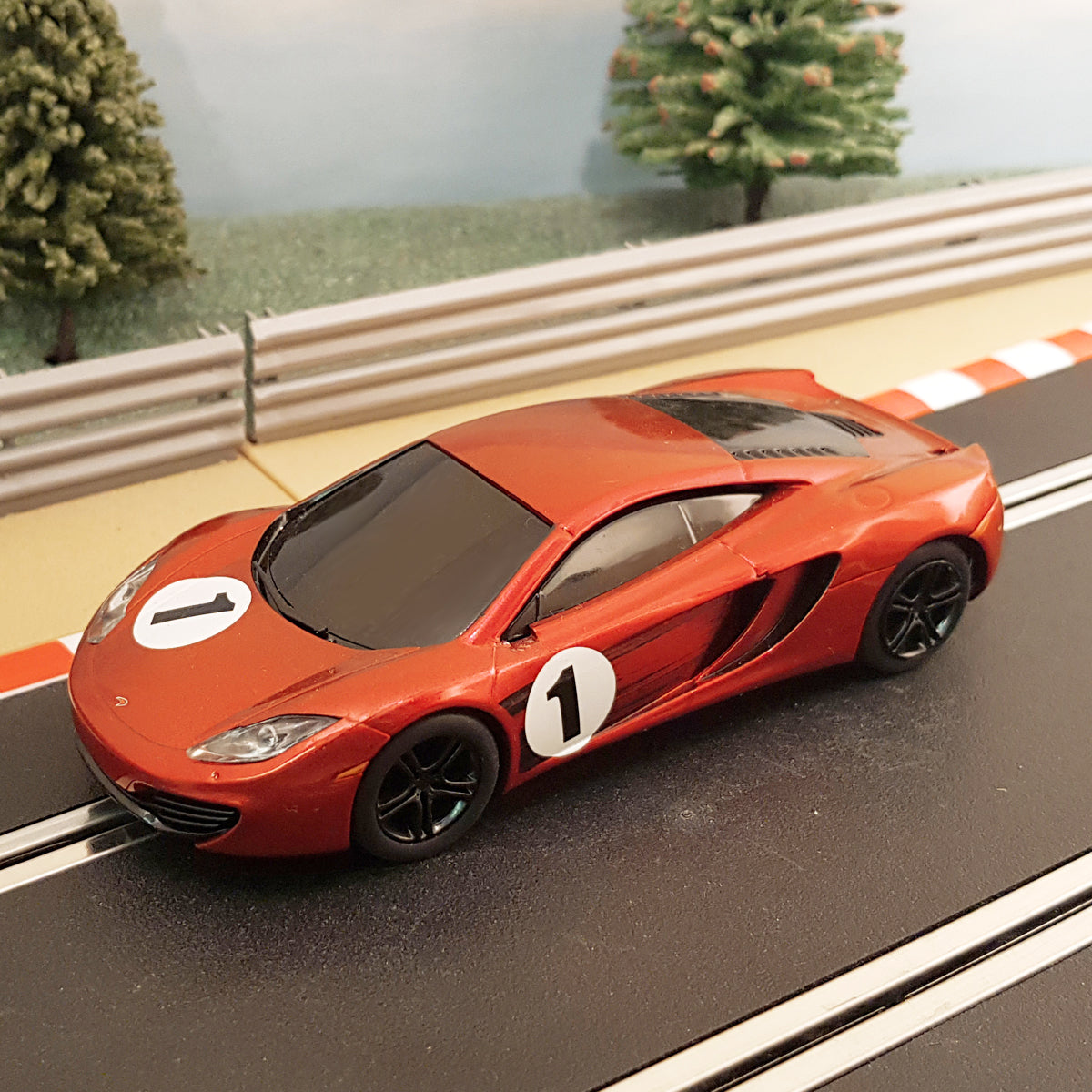 Scalextric 1:32 Car - Metallic Red McLaren MP4-12C #1 #MS