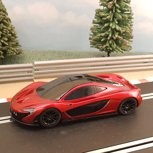 Scalextric 1:32 Car - Metallic Red McLaren P1 #MW