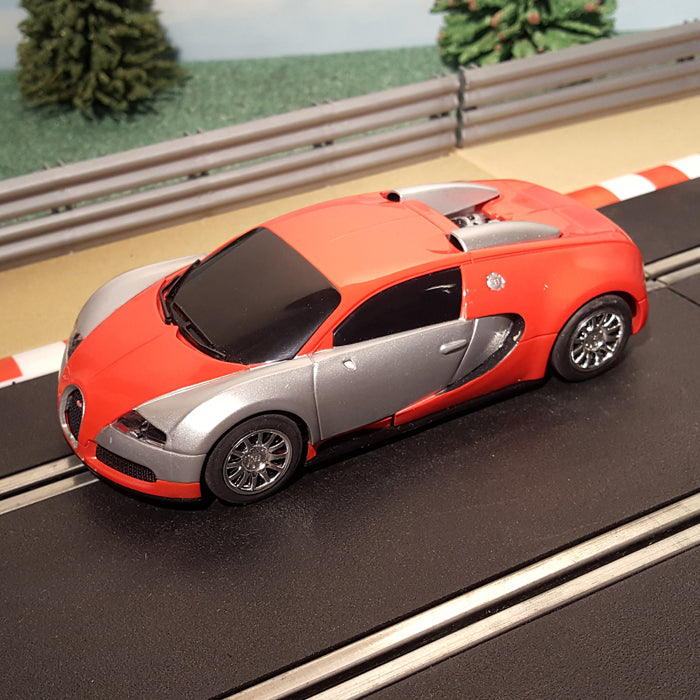 Scalextric 1:32 Car - Red Bugatti Veyron #M