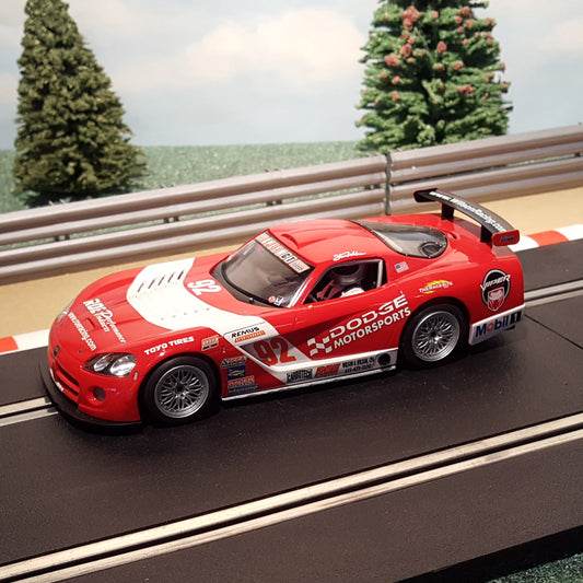 Scalextric 1:32 Car - C2691 Red Dodge Viper #92 *LIGHTS* #MW