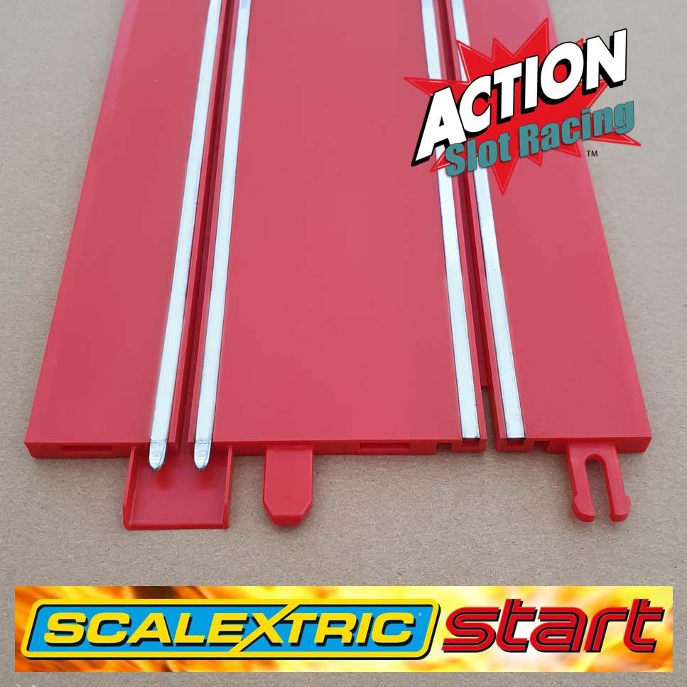 Diseño del conjunto de pistas Scalextric Start 1:32 con aceleradores y adaptador - Disney Cars #S