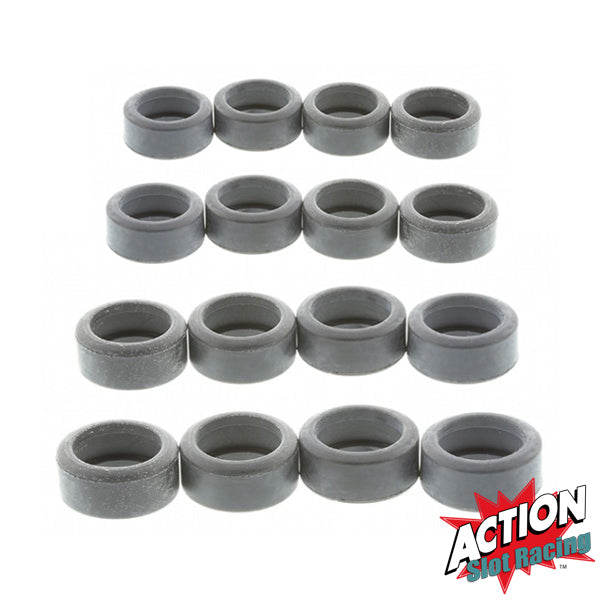 Scalextric W9171 Genuine Nissan 350Z Drift / Drifting Car Tyres x 16